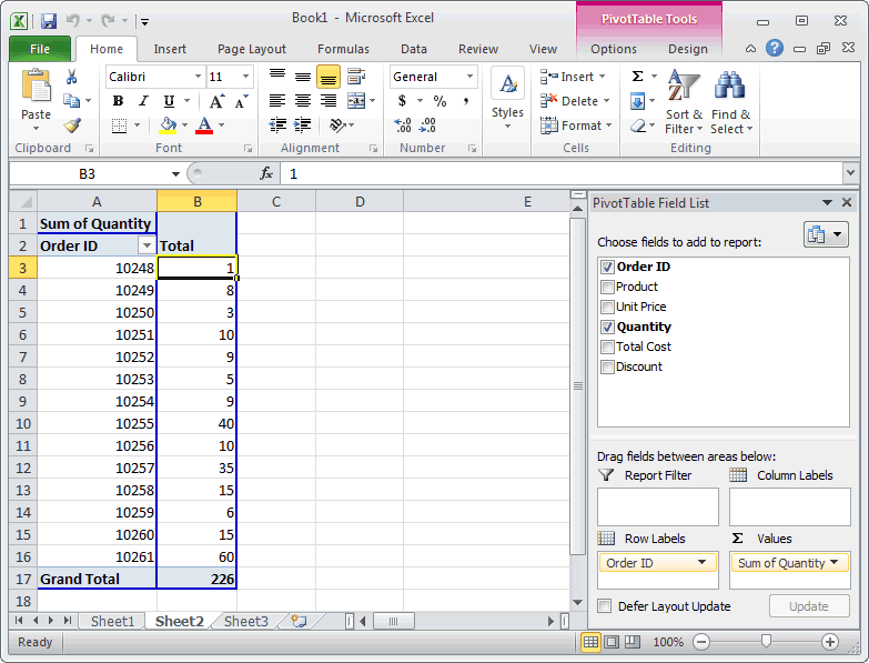where do you find calculated value for mac excel 2016